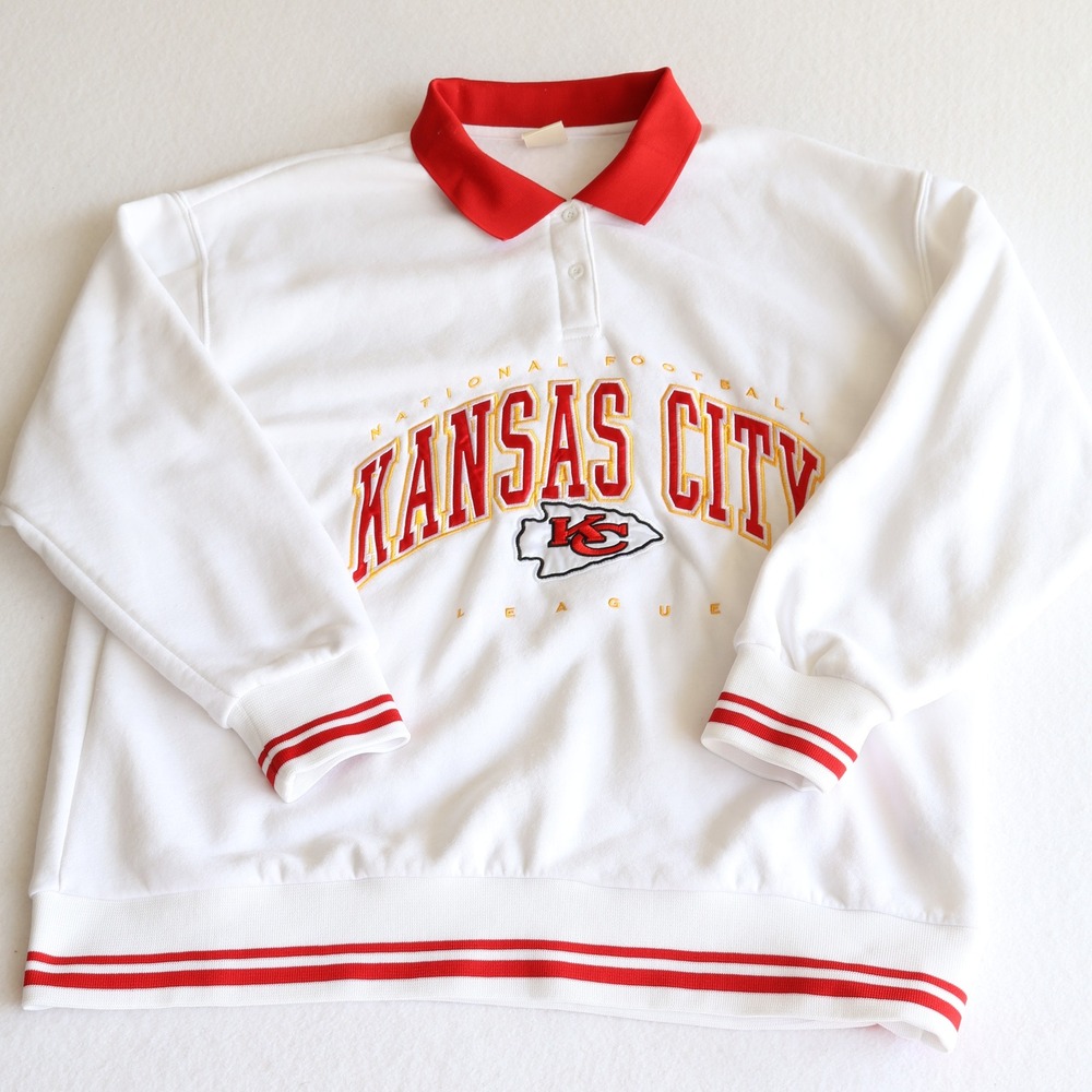Kansas City Chiefs NFL Ultra Game Embroidered Logo Pullover Size XL